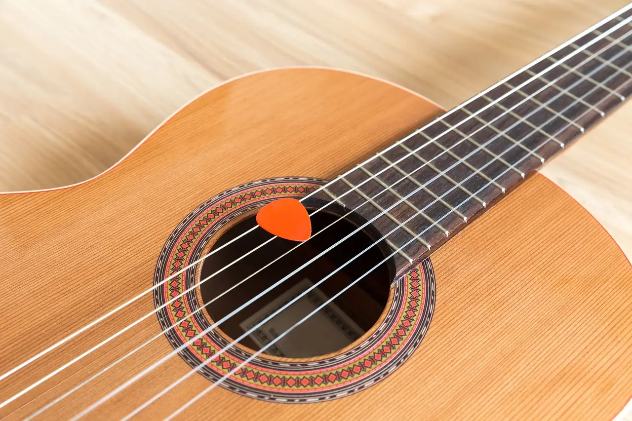instrument, guitar, music